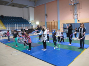  بالصور: فعاليات في الجمباز والفلامنجو ينظمها المركز الجماهيري لطلابه 